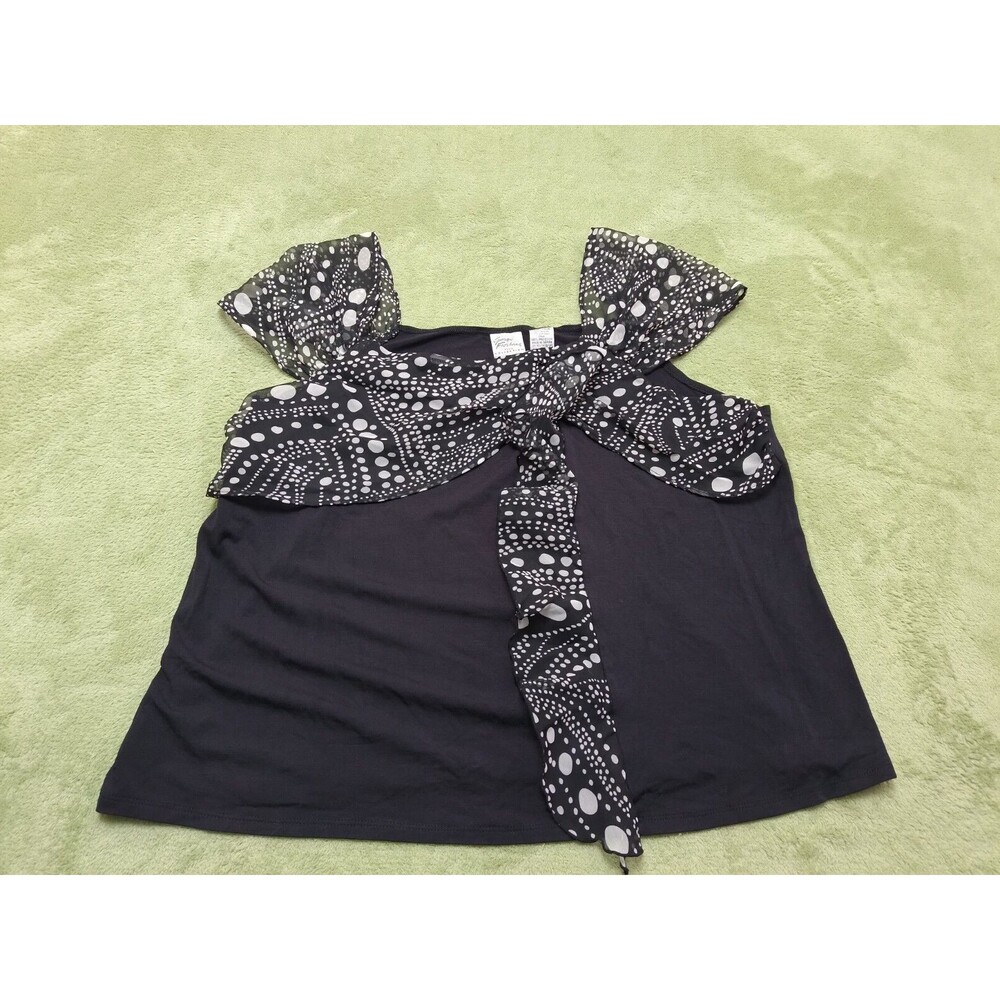 Giorgio Fiorline Tank Top Womens 18/20W black  Silky Feel